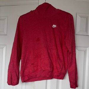 Nike Men's Red Turtleneck Sweater